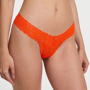 VICTORIA’S SECRET Orange Lace Panties